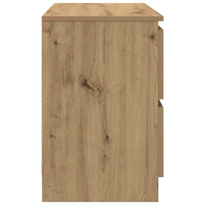 vidaXL TV Cabinet Artisan Oak 80x35x54 cm Engineered Wood