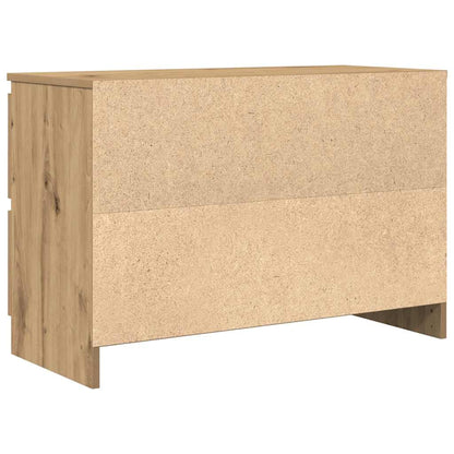 vidaXL TV Cabinet Artisan Oak 80x35x54 cm Engineered Wood