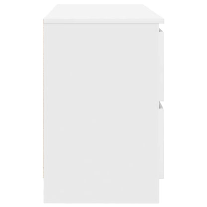 vidaXL TV Cabinet White 100x35x54 cm Engineered Wood