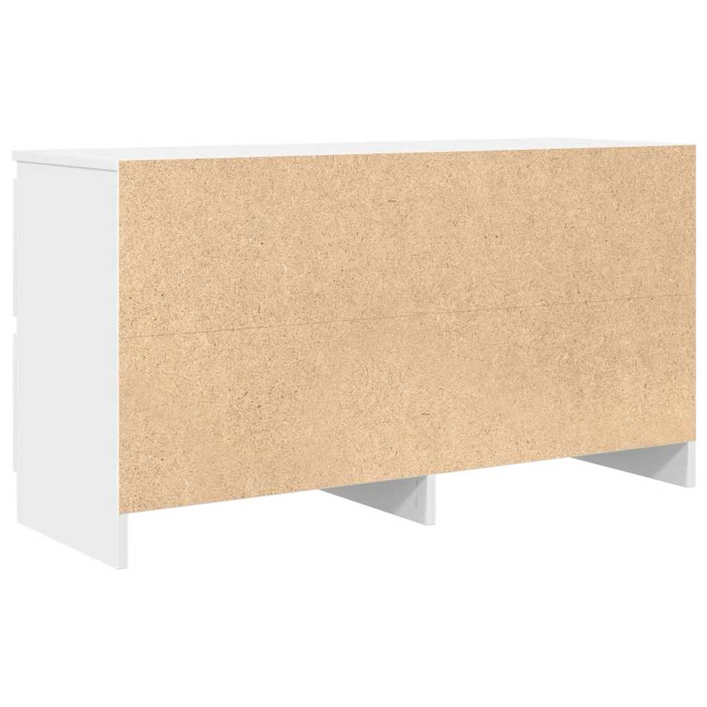 vidaXL TV Cabinet White 100x35x54 cm Engineered Wood