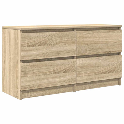 vidaXL TV Cabinet Sonoma Oak 100x35x54 cm Engineered Wood