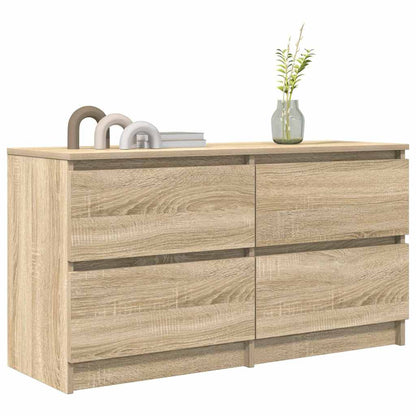 vidaXL TV Cabinet Sonoma Oak 100x35x54 cm Engineered Wood