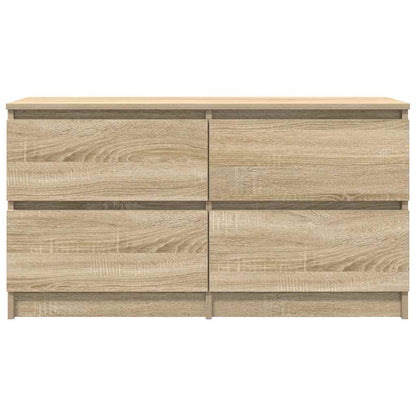 vidaXL TV Cabinet Sonoma Oak 100x35x54 cm Engineered Wood
