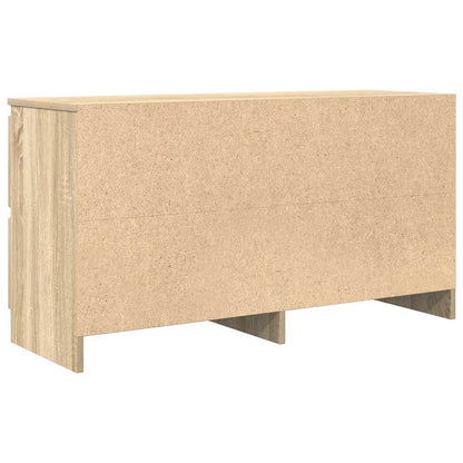 vidaXL TV Cabinet Sonoma Oak 100x35x54 cm Engineered Wood
