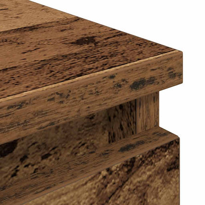 vidaXL TV Cabinet Old Wood 100x35x54 cm Engineered Wood