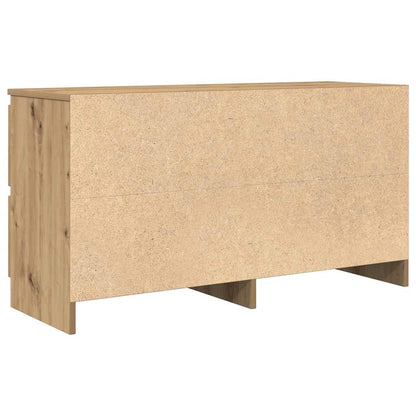 vidaXL TV Cabinet Artisan Oak 100x35x54 cm Engineered Wood