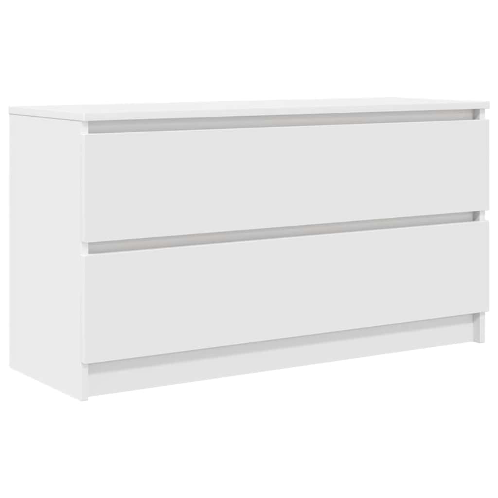 vidaXL TV Cabinet White 100x35x54 cm Engineered Wood