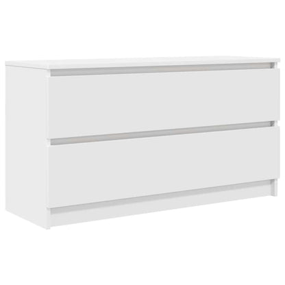 vidaXL TV Cabinet White 100x35x54 cm Engineered Wood