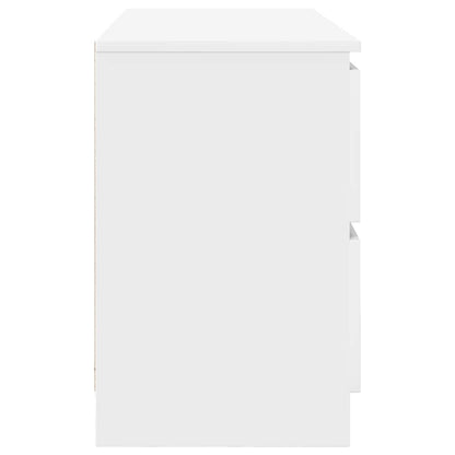 vidaXL TV Cabinet White 100x35x54 cm Engineered Wood