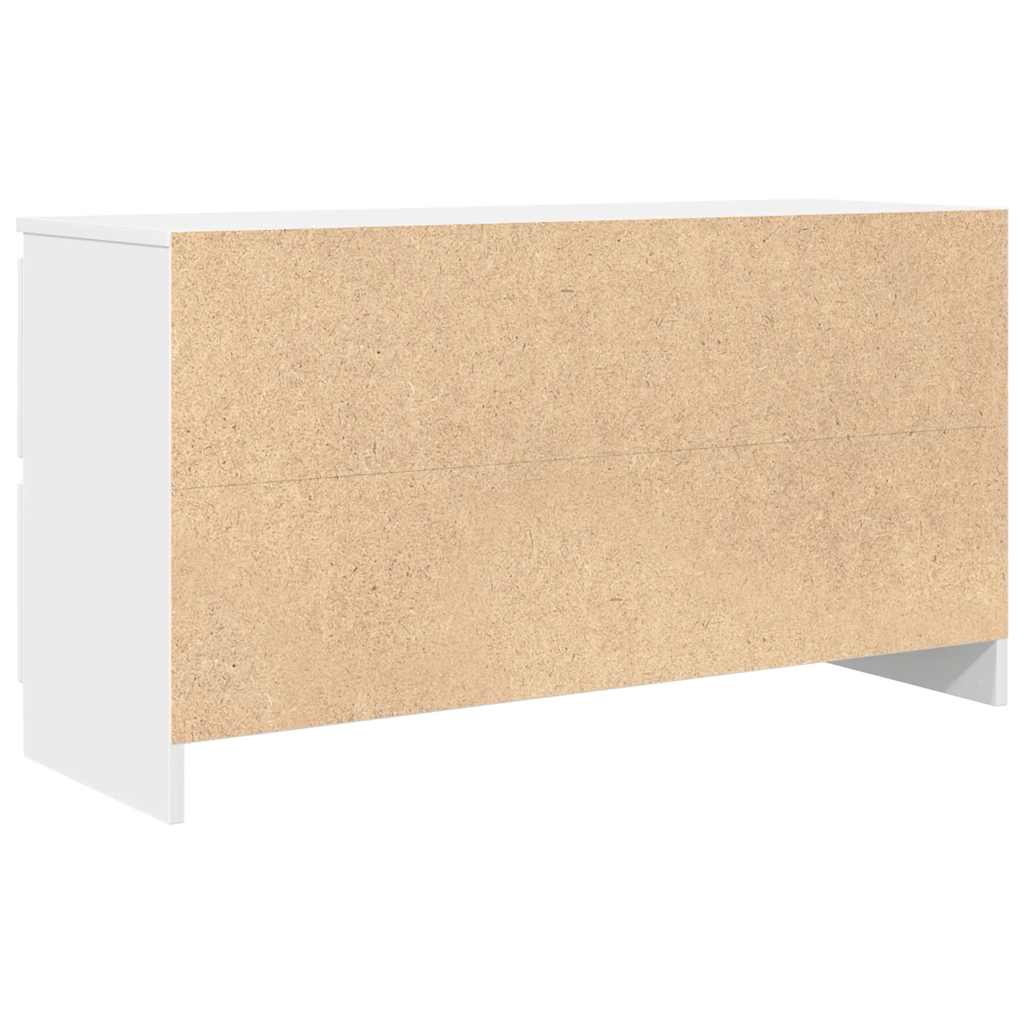 vidaXL TV Cabinet White 100x35x54 cm Engineered Wood