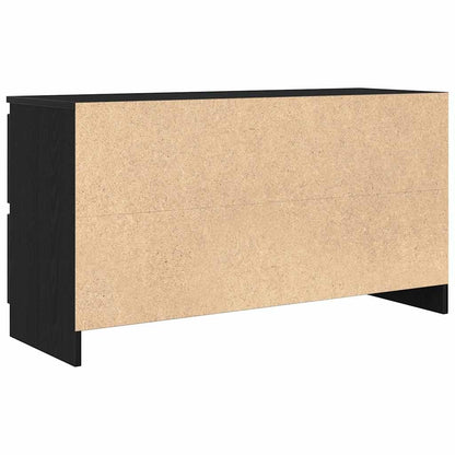vidaXL TV Cabinet Black 100x35x54 cm Engineered Wood
