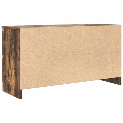 vidaXL TV Cabinet Smoked Oak 100x35x54 cm Engineered Wood