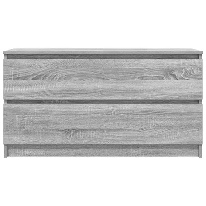 vidaXL TV Cabinet Grey Sonoma 100x35x54 cm Engineered Wood