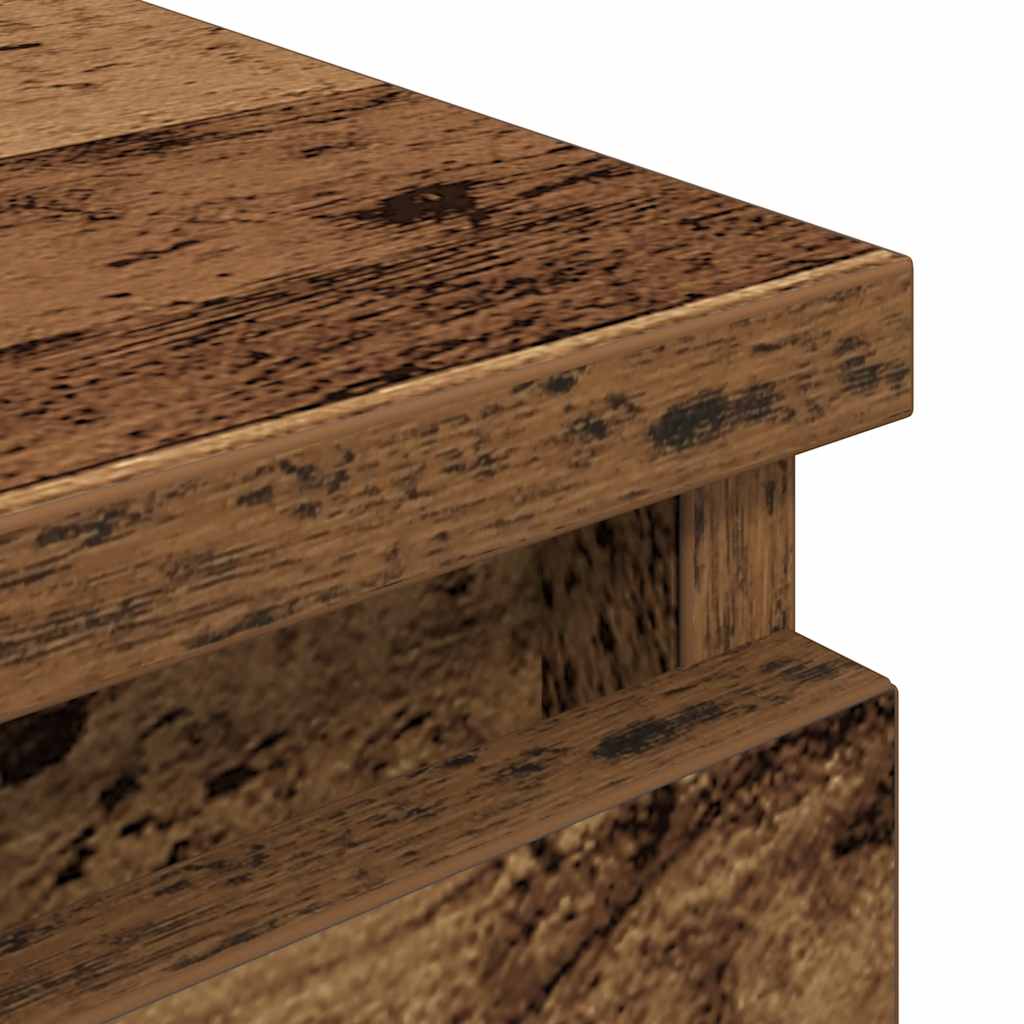 vidaXL TV Cabinet Old Wood 100x35x54 cm Engineered Wood