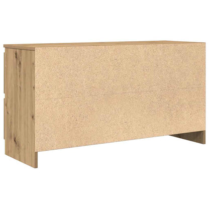 vidaXL TV Cabinet Artisan Oak 100x35x54 cm Engineered Wood