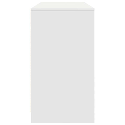 vidaXL Desk White 120x42x76 cm Engineered Wood