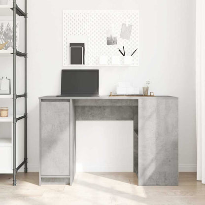 vidaXL Desk Concrete Grey 120x42x76 cm Engineered Wood
