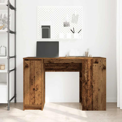 vidaXL Desk Old Wood 120x42x76 cm Engineered Wood