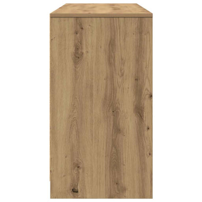 vidaXL Desk Artisan Oak 120x42x76 cm Engineered Wood