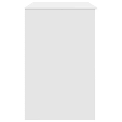 vidaXL Desk White 86x49x76 cm Engineered Wood