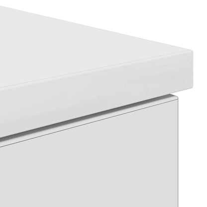 vidaXL Desk White 86x49x76 cm Engineered Wood