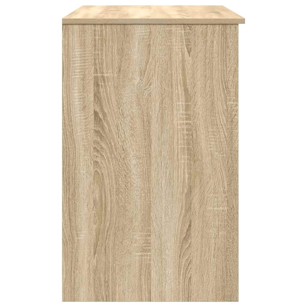 vidaXL Desk Sonoma Oak 86x49x76 cm Engineered Wood