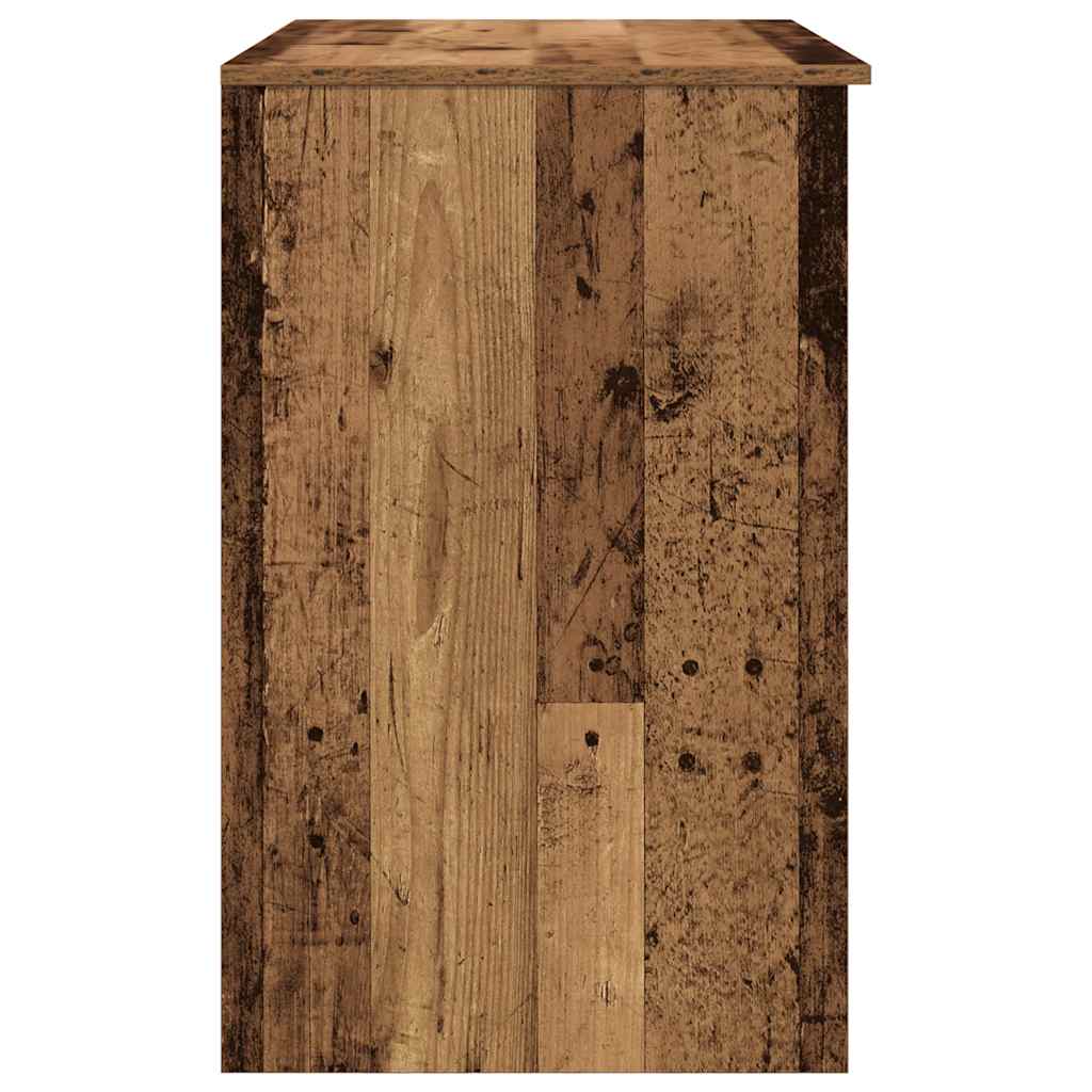 vidaXL Desk Old Wood 86x49x76 cm Engineered Wood
