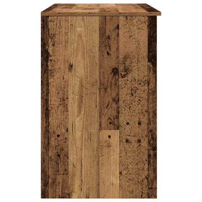 vidaXL Desk Old Wood 86x49x76 cm Engineered Wood