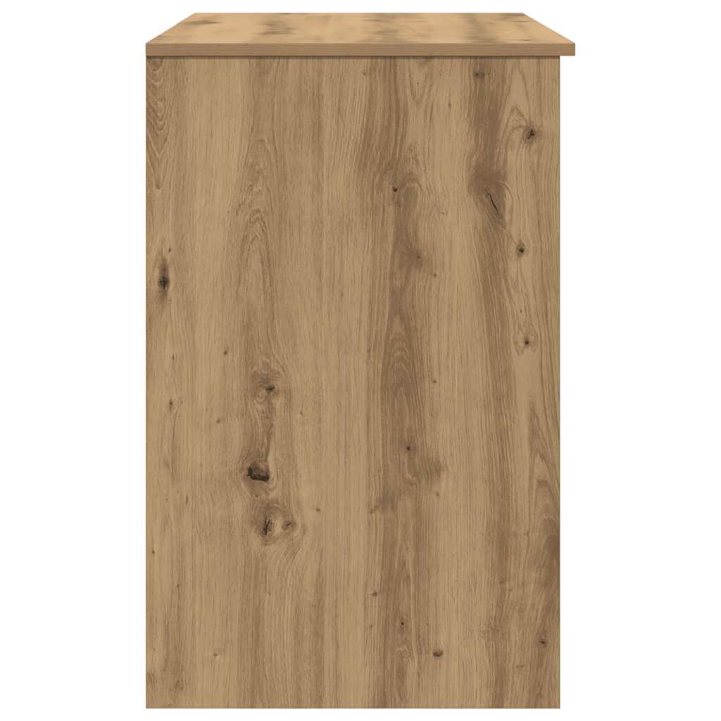 vidaXL Desk Artisan Oak 86x49x76 cm Engineered Wood