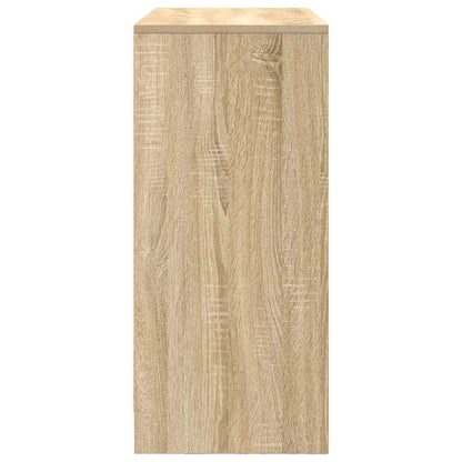 vidaXL Sideboard with Drawers and Doors Sonoma Oak 70.5x34x74.5 cm