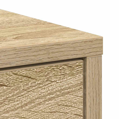 vidaXL Sideboard with Drawers and Doors Sonoma Oak 70.5x34x74.5 cm