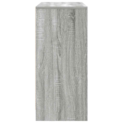 vidaXL Sideboard with Drawers and Doors Grey Sonoma 70.5x34x74.5 cm