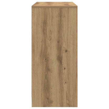 vidaXL Sideboard with Drawers and Doors Artisan Oak 70.5x34x74.5 cm