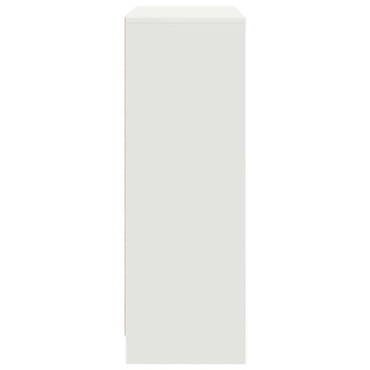 vidaXL Sideboard with Drawers and Doors White 73x31x90 cm