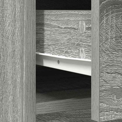 vidaXL Sideboard with Drawers and Doors Grey Sonoma 73x31x90 cm