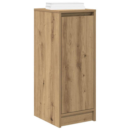 vidaXL Shoe Cabinet Artisan Oak 29.5x34x76 cm Engineered Wood