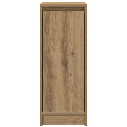 vidaXL Shoe Cabinet Artisan Oak 29.5x34x76 cm Engineered Wood