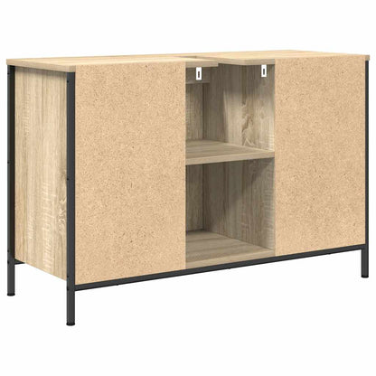 vidaXL Basin Cabinet with Drawers Sonoma Oak 90x34.5x60 cm