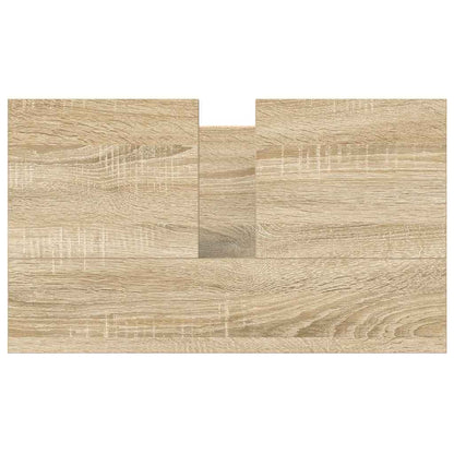 vidaXL Bathroom Basin Cabinet Sonoma Oak 60x34.5x60 cm