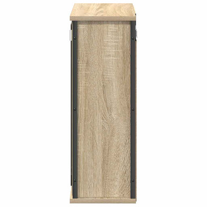 vidaXL Bathroom Wall Cabinet with Mirror Sonoma Oak 50x21x60 cm