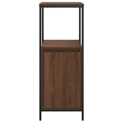 vidaXL Bathroom Cabinet with Shelves Brown Oak 36x35x95 cm