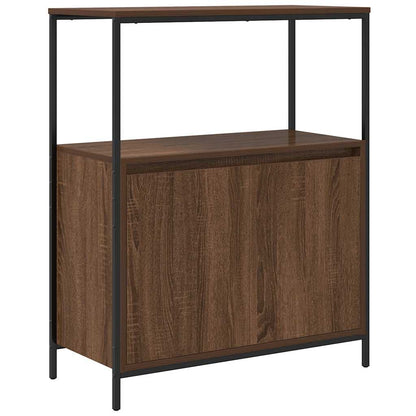vidaXL Bathroom Cabinet with Shelves Brown Oak 76,5x35x95 cm