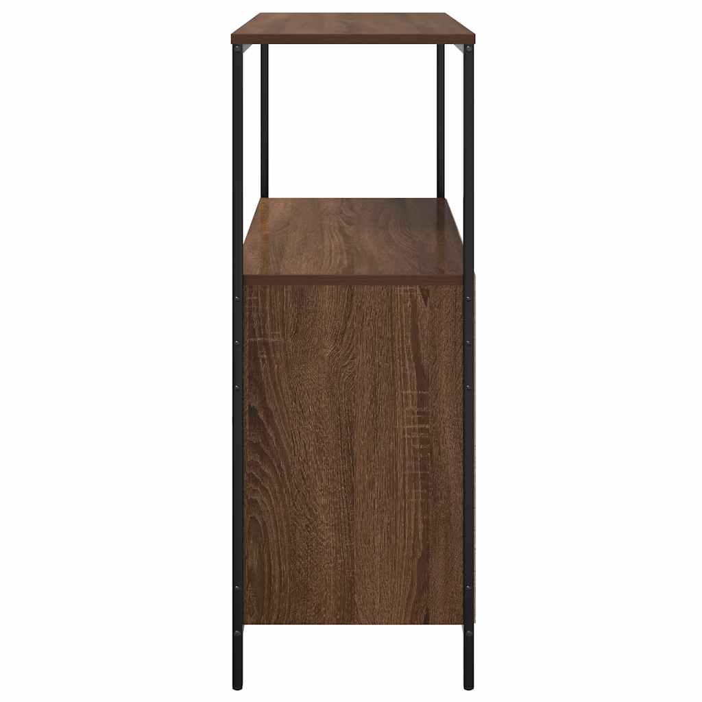 vidaXL Bathroom Cabinet with Shelves Brown Oak 76,5x35x95 cm