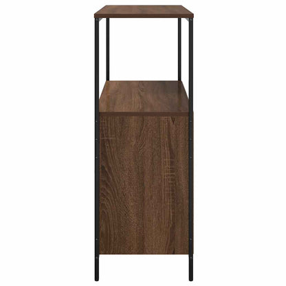 vidaXL Bathroom Cabinet with Shelves Brown Oak 76,5x35x95 cm