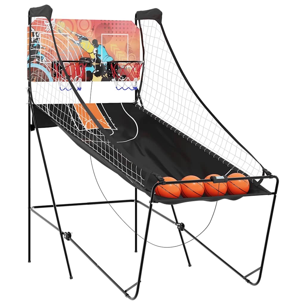 vidaXL Basketball Arcade Machine with 4 Balls for 2 Players