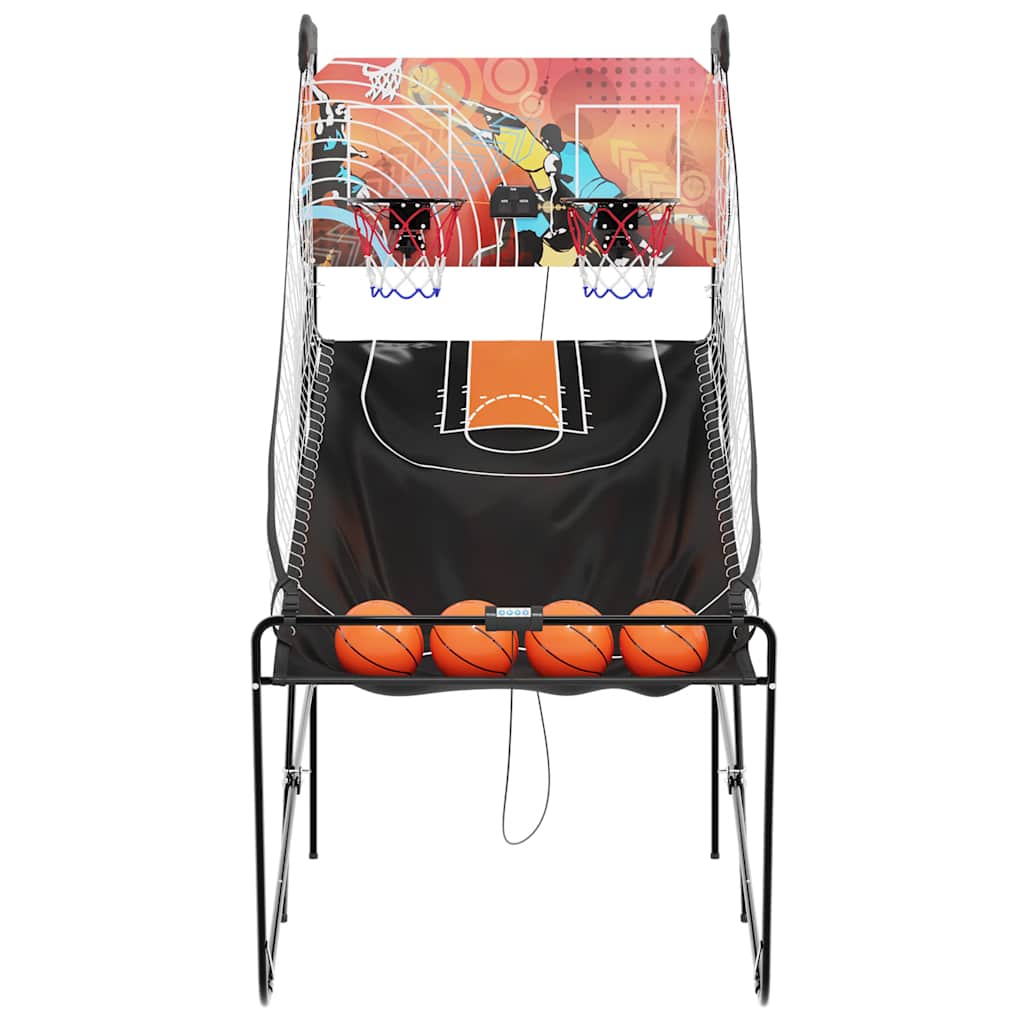 vidaXL Basketball Arcade Machine with 4 Balls for 2 Players