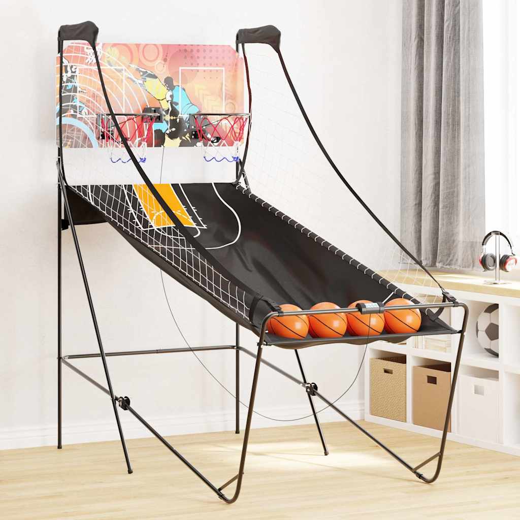 vidaXL Basketball Arcade Machine with 4 Balls for 2 Players