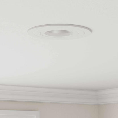 vidaXL Spotlight 6 pcs White 9 x 9 x 2 cm Aluminium