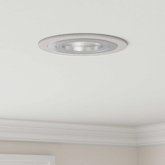 vidaXL Spotlights with Spotlights 24 pcs Silver 9 x 9 x cm Aluminium