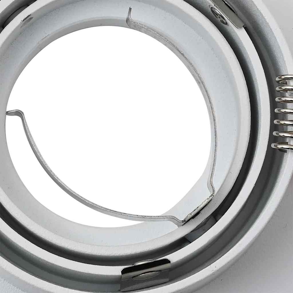 vidaXL Spotlights with Spotlights 24 pcs White 9 x 9 x cm Aluminium